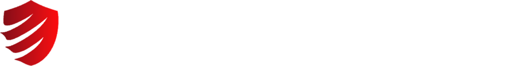 Red Logo with White Text